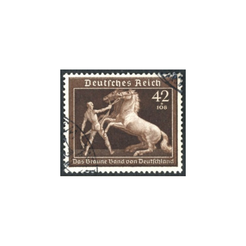 Rige. 1939. Brune bånd. AFA nr. 694 **   stemplet (o)