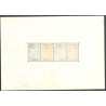 Rige. 1933. 10 Års nødhjælps miniark. AFA nr. 503-06 ** stemplet (o)
