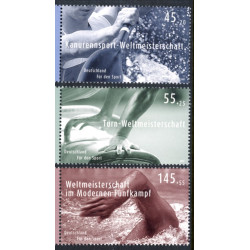 Tyskland. 2007. Sportshjælp, VM i Tyskland. AFA nr. 3488-90 **  (o)