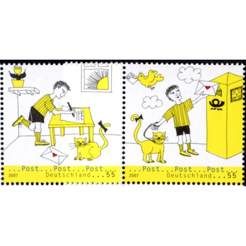 Tyskland. 2007. Post. AFA nr. 3499-99 **     (o)