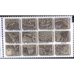 Tyskland. 2007. Historisk verdenskort. AFA nr. 3500 **     (o)