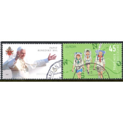 Tyskland. 2007. Pave Benedikt og Europamærke. AFA nr. 3501-02 **     (o)