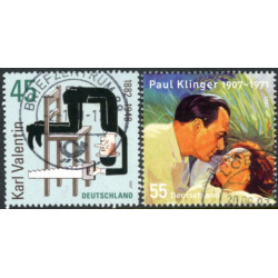 Tyskland. 2007. Valentin og Klinger. AFA nr. 3511-12 **     (o)
