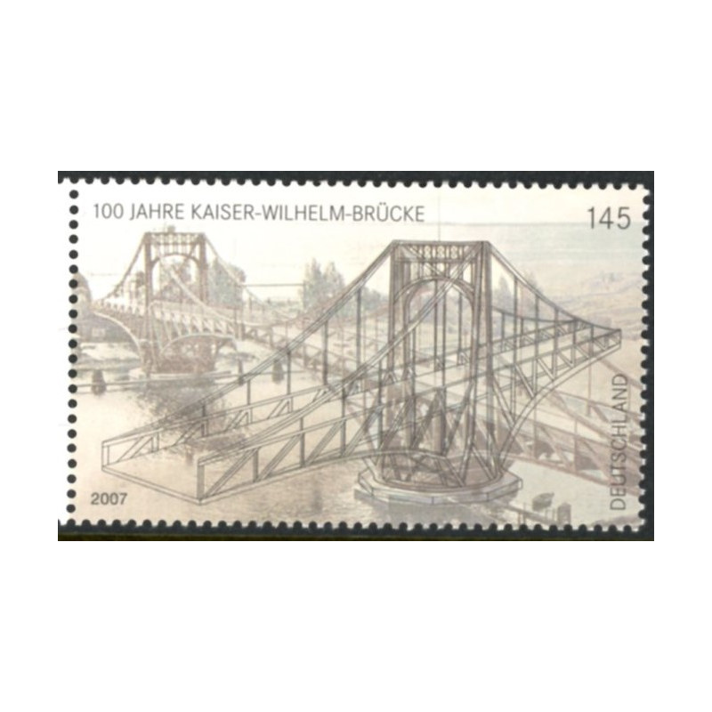 Tyskland. 2007. Kaiser Wilhelm Broen. AFA nr. 3517 **    (o)