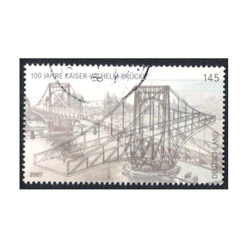 Tyskland. 2007. Kaiser Wilhelm Broen. AFA nr. 3517 **    (o)