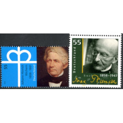Tyskland. 2008. Wichern, og Plancks. AFA nr. 3552-53 **      (o)