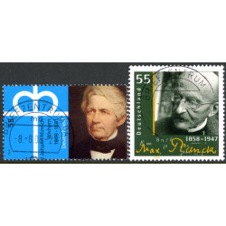 Tyskland. 2008. Wichern, og Plancks. AFA nr. 3552-53 **      (o)