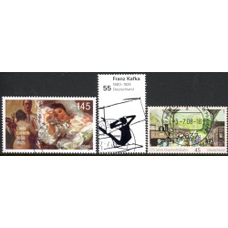 Tyskland. 2008. Corints, Kafkas, og Tandhjulsbane. AFA nr. 3568-70 **                (o)