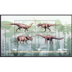 Tyskland. 2008. Dinosaurer, miniark. AFA nr. 3578 **              (o)