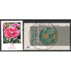 Tyskland. 2008. Blomster og Arkæologi. AFA nr. 3582-83 **             (o)