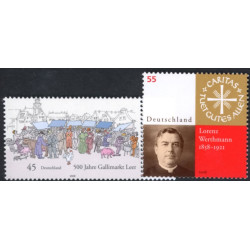 Tyskland. 2008. Tradition og Werthmann. AFA nr. 3584-85 **            (o)