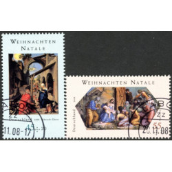 Tyskland. 2008. Julefrimærker. AFA nr. 3588-89 **           (o)