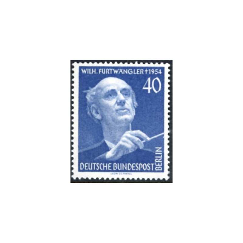Berlin. 1955. Wilh. Furtwägler. AFA nr. 127 **           (o)