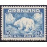 1946. 40 Øre. Isbjørn. AFA nr 27 postfrisk