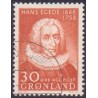 1958. 30 Øre. Hans Egede. AFA nr. 42 postfrisk
