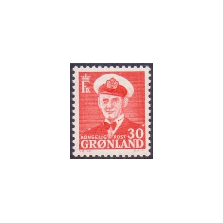 1959. 30 Øre. Frederik IX. AFA nr. 44 postfrisk