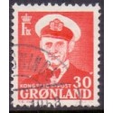 1959. 30 Øre. Frederik IX. AFA nr. 44 stemplet