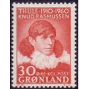 1960. 30 Øre. Knud Rasmussen. AFA nr. 45 postfrisk