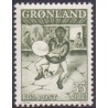 1961. 35 Øre. Trommedanser. AFA nr. 46 postfrisk