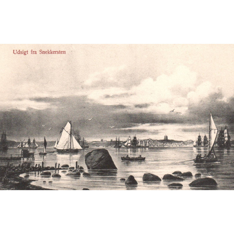 Snekkersten. Udsigt fra, ubrugt (J.M.)