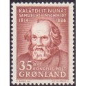 1964. 35 Øre. Kleinschmidt fødsel  (Cz. Slania) AFA. nr. 64 postfrisk