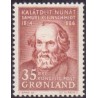1964. 35 Øre. Kleinschmidt fødsel  (Cz. Slania) AFA. nr. 64 postfrisk
