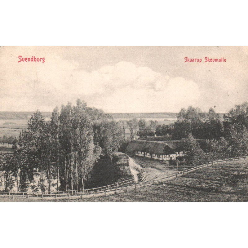 Svendborg. Skaarup Skovmølle. Brugt