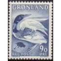 1968. 90 Øre. Islommen og Ravnen (Cz. Slania) AFA. nr. 68 postfrisk