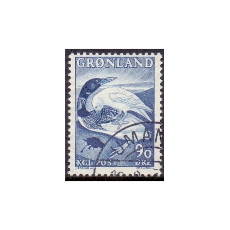 1968. 90 Øre. Islommen og Ravnen (Cz. Slania) AFA. nr. 68 stemplet