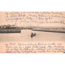 Sæby. Havnen. Brugt