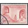 1968. 60+10 Øre. Børnesagen i Grønland (Cz. Slania) AFA. nr. 70 stemplet