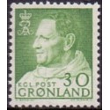 1968. 30 Øre. Kong Fred. IX AFA. nr. 71 postfrisk