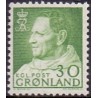 1968. 30 Øre. Kong Fred. IX AFA. nr. 71 postfrisk