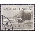 1969. 25 Kr. Moskusokse (Cz. Slania) AFA. nr. 74 stemplet