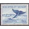1970. 1 Kr. Grønlandshval (Cz. Slania) AFA. nr. 75 postfrisk