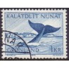 1970. 1 Kr. Grønlandshval (Cz. Slania) AFA. nr. 75 stemplet
