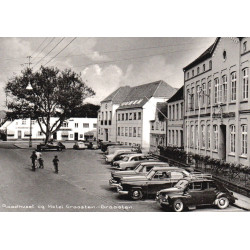 Graasten. Raadhuset og Hotel Graasten. Ubrugt