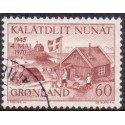 1970. 60 Øre. 25-året for Danmarks besættelse (Cz. Slania) AFA. nr. 76 stemplet
