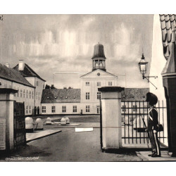 Graasten. Slotte, med foto i midten. Ubrugt