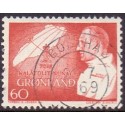 1969. 60 Øre. Kong Fred IX 70 årsdag (Cz. Slania) AFA. nr. 72 stemplet