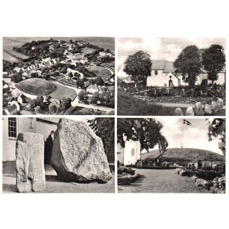 Jelling. Oldtidsminderne. Ubrugt