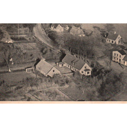 Rødbæk. Parti fra Rørbæk by. Luftfoto. Brugt