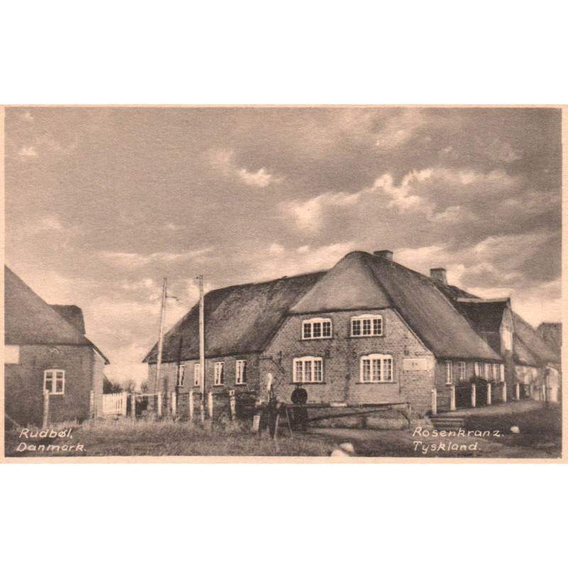 Rudbøl. Grænsen Rudbøl/Rosenkranz. Ubrugt