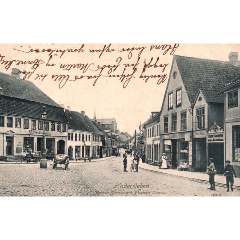 Haderslev. Bymotiv. Brugt