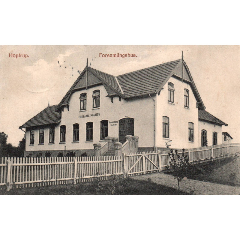 Hoptrup. Forsamlingshuset. Brugt