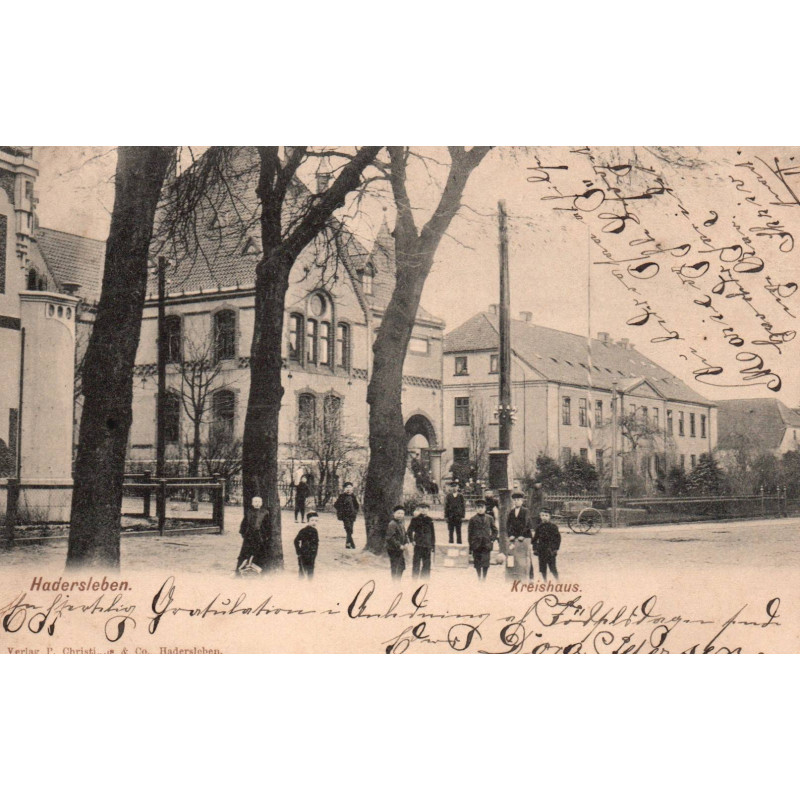 Haderslev. Hadersleben. Kreishaus. Brugt