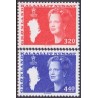1989. 3,20 og 4,40 Kr. Slupperingsværdier,  AFA nr. 189-90 (Cz. Slania) postfrisk