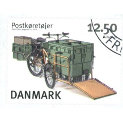 2013. Postkøretøjer. AFA nr. 1741  postfrisk   Stemplet FDC