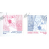 2013. Handelstraktater. AFA nr. 1760-61 postfrisk   Stemplet FDC