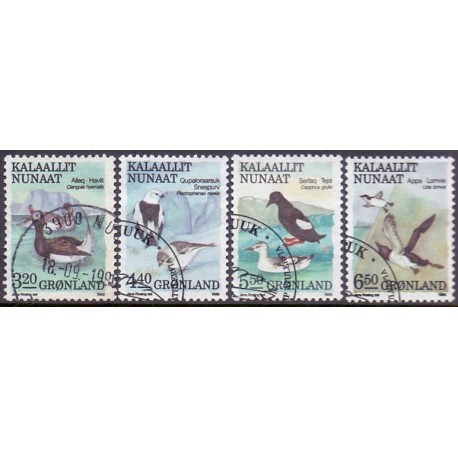 1989. 3,20-6,50 Kr. III. AFA nr. 191-4 postfrisk